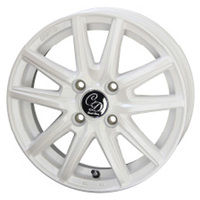 KYOHO(共豊) AME Cawaii Decor AME カワイイデコル cannele(カヌレ) ルミエールホワイト 14インチ PCD100.0 4穴