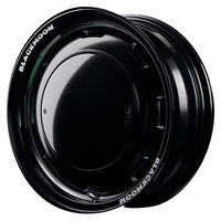 MID(マルカ) MID WHEELS セミグロスブラック+リムヴァーレイポリッシュ+セミグロスプレーンパッケージ 14インチ PCD100.0 4穴