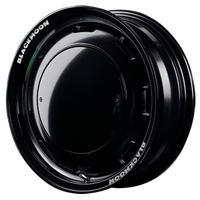 MID(マルカ) MID WHEELS セミグロスブラック+リムヴァーレイポリッシュ+セミグロスプレーンパッケージ 15インチ PCD139.7 6穴