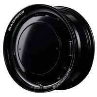 MID(マルカ) MID WHEELS CISCO BLACKMOON EDITION(シスコ ブラックムーンエディション) セミグロスブラック+リムヴァーレイポリッシュ+セミグロスプレーンパッケージ 16インチ PCD139.7 5穴