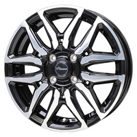 HOT STUFF(ホットスタッフ) Chronus クロノス CH-114 ブラックポリッシュ 12インチ PCD100.0 4穴