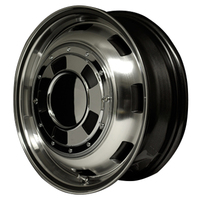 MID(マルカ) MID WHEELS メタリックグレーポリッシュ 15インチ PCD139.7 6穴