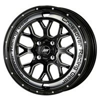 WORK(ワーク) CRAG クラッグ CKV ブラックマシニングカットクリア(BCC) 16インチ PCD100.0 4穴