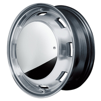 MID(マルカ) MID WHEELS メタリックグレーポリッシュ 15インチ PCD139.7 6穴