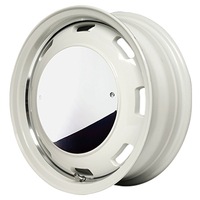 MID(マルカ) MID WHEELS オールドイングリッシュホワイトリムヴァーレイポリッシュ 15インチ PCD100.0 4穴