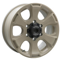 Weds(ウェッズ) CROSSOVER GARMENTS クロスオーバーガーメンツ サンドベージュ 15インチ PCD139.7 6穴