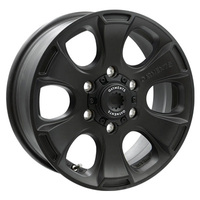 Weds(ウェッズ) CROSSOVER GARMENTS クロスオーバーガーメンツ サンドブラック 15インチ PCD139.7 6穴