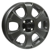 Weds(ウェッズ) CROSSOVER GARMENTS クロスオーバーガーメンツ Style(スタイル) A サンドガンメタ 14インチ PCD100.0 4穴