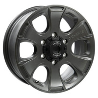 Weds(ウェッズ) CROSSOVER GARMENTS クロスオーバーガーメンツ サンドガンメタ 15インチ PCD139.7 6穴