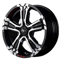 MID(マルカ) NITRO POWER ナイトロパワー ブラックメタリック+ミラーカット 16インチ PCD114.3 5穴