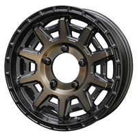 KYOHO(共豊) AME PPX ブラック×ポリッシュ×マットブロンズクリア 16インチ PCD139.7 5穴