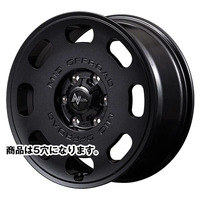 MID(マルカ) NITRO POWER ナイトロパワー D8 PULSAR(パルサー) バレルブラック(BBK) 16インチ PCD114.3 5穴