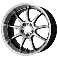 WORK(ワーク) WORK EMOTION ワーク エモーション D9R グリミットシルバーダイヤカットリム(GTSRC) 19インチ PCD114.3 5穴