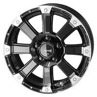 KYOHO(共豊) AME PPX グロスブラック×エンドポリッシュ 16インチ PCD114.3 5穴