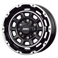 KIT JAPAN(コーセイ) BOTTOM GARCIA ボトムガルシア ブラックポリッシュ 17インチ PCD139.7 6穴