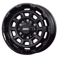 KIT JAPAN(コーセイ) BOTTOM GARCIA ボトムガルシア DEGRE(ディグレ) グロッシーブラック 17インチ PCD139.7 6穴