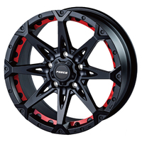 FORCE(フォース) DENALI デナリ マットブラック 17インチ PCD114.3 5穴