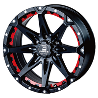 FORCE(フォース) DENALI デナリ DENALI (デナリ) マットブラック/マシニング 17インチ PCD139.7 6穴