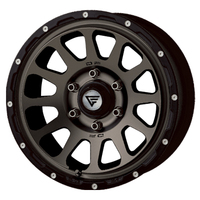 DELTA FORCE(デルタフォース) DELTA FORCE デルタフォース マットスモークポリッシュ 16インチ PCD139.7 6穴