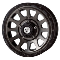 DELTA FORCE(デルタフォース) DELTA FORCE デルタフォース マットスモークポリッシュ 16インチ PCD139.7 5穴