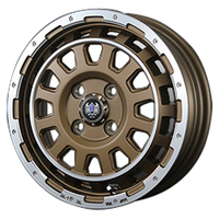 BLEST(ブレスト) BAHNS TECH バーンズテック DH-Stream(ストリーム) セミグロスブロンズ 14インチ PCD100.0 4穴