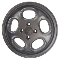 MLJ HYPERION ハイペリオン DIAL(ダイアル) テクスチャーブラック 15インチ PCD100.0 4穴