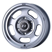 ENKEI(エンケイ) ENKEI Neo Classic エンケイ ネオクラシック ENKEI DishⅡ(エンケイ ディッシュ2) マシニングシルバー 15インチ PCD139.7 6穴