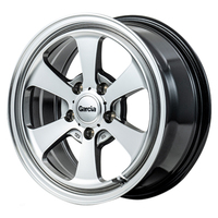 MID(マルカ) MID WHEELS ポリッシュ/ライングレー 16インチ PCD114.3 5穴