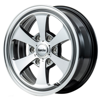 MID(マルカ) MID WHEELS ポリッシュ/ライングレー 15インチ PCD139.7 6穴