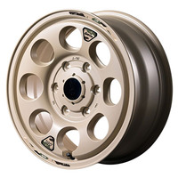 MID(マルカ) MID WHEELS ウシャリン セミグロスサンドベージュ 15インチ PCD139.7 6穴