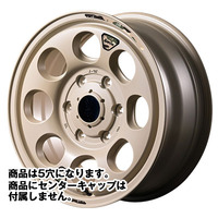 MID(マルカ) MID WHEELS セミグロスサンドベージュ 16インチ PCD139.7 5穴