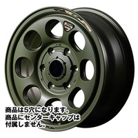 MID(マルカ) MID WHEELS セミグロスODグリーン 16インチ PCD139.7 5穴