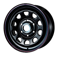 MLJ Daytona SS デイトナSS Daytona SS(デイトナ) ※スチールホイール ブラック 16インチ PCD139.7 6穴