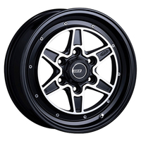 SSR DEVIDE ディバイド フラットブラックポリッシュ 16インチ PCD139.7 6穴