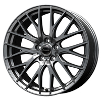 HOT STUFF(ホットスタッフ) Exceeder エクシーダー E05Ⅱ ダークシルバー 16インチ PCD100.0 5穴