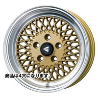 ENKEI(エンケイ) ENKEI Neo Classic エンケイ ネオクラシック ENKEI92(エンケイ92) ゴールド/マシンドリップ 15インチ PCD100.0 4穴
