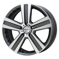 ABE SHOKAI(阿部商会) EuroPremium ユーロプレミアム WERNER(ヴェルナー) ガンメタポリッシュ 18インチ PCD112.0 5穴