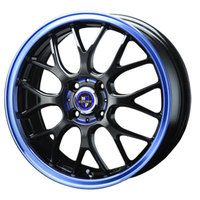 BIG WAY(ビッグウェイ) EXPLODE エクスプラウド RBM ブラック/ブルークリア 14インチ PCD100.0 4穴