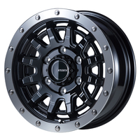 CRS ESSEX エセックス ブラック 15インチ PCD139.7 6穴