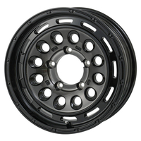 TreasureOne(トレジャーワン) WILD PORTER ワイルドポーター ブラックポリッシュ/ブラッククリア 16インチ PCD139.7 5穴