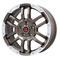 BIG WAY(ビッグウェイ) B-LUGNAS ビーラグナス ブロンズリムポリッシュ 16インチ PCD100.0 5穴