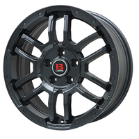 BIG WAY(ビッグウェイ) B-LUGNAS ビーラグナス マットブラック 16インチ PCD100.0 5穴