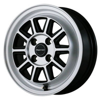 DOALL(ドゥオール) FENICE フェニーチェ RX4 ブラックポリッシュ 12インチ PCD100.0 4穴