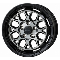 TreasureOne(トレジャーワン) WILD PORTER ワイルドポーター ブラックポリッシュ/ブラッククリア 16インチ PCD114.3 5穴