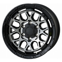 TreasureOne(トレジャーワン) WILD PORTER ワイルドポーター ブラックポリッシュ/ブラッククリア 15インチ PCD139.7 6穴