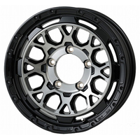 TreasureOne(トレジャーワン) WILD PORTER ワイルドポーター ブラックポリッシュ/ブラッククリア 15インチ PCD139.7 5穴