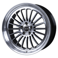 JAPAN三陽(ジャパン) GEXSIS ジェクシス GF020 パールブラックポリッシュ 19インチ PCD114.3 5穴