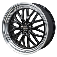 JAPAN三陽(ジャパン) GEXSIS ジェクシス GM210 DBR(ディスクブラック/リムポリッシュ) 22インチ PCD114.3 5穴