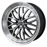 JAPAN三陽(ジャパン) GEXSIS ジェクシス GM210 PBK(パールブラック/ポリッシュ) 22インチ PCD114.3 5穴