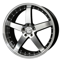 BADX(バドックス) LOXARNY ロクサーニ GRASTAR FIVE(グラスターファイブ) ブラックフェイスポリッシュ 20インチ PCD114.3 5穴